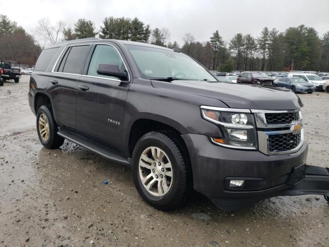 1GNSKBKC2FR549524 - 2015 CHEVROLET TAHOE K1500 LT GRAY photo 4