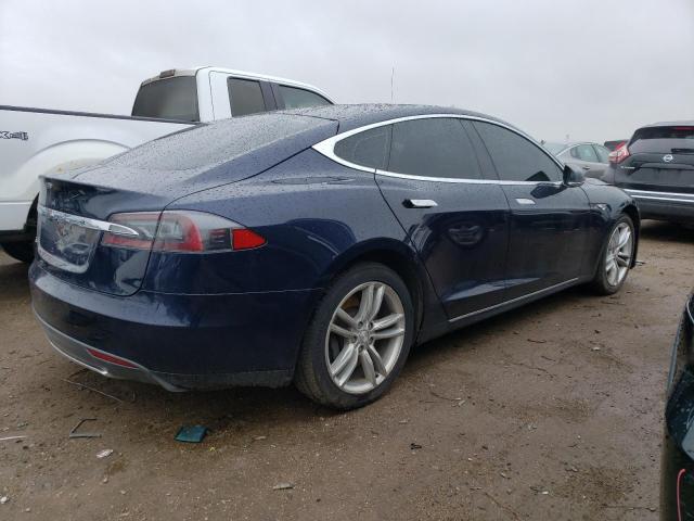 5YJSA1CGXDFP03827 - 2013 TESLA MODEL S BLUE photo 3