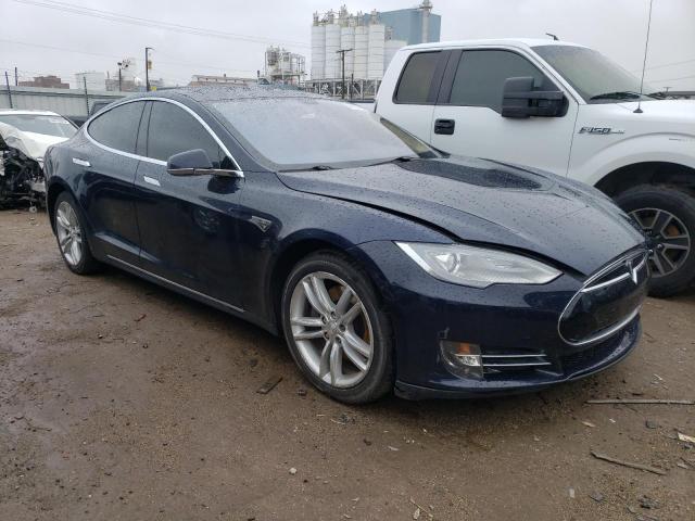 5YJSA1CGXDFP03827 - 2013 TESLA MODEL S Mavi foto 4