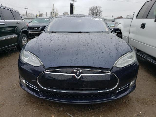5YJSA1CGXDFP03827 - 2013 TESLA MODEL S Mavi foto 5