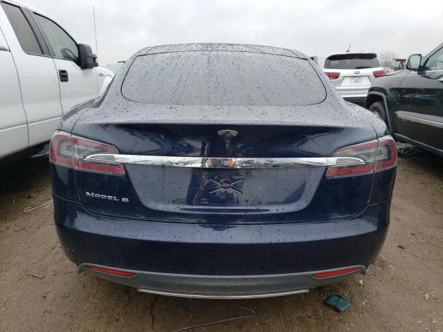 5YJSA1CGXDFP03827 - 2013 TESLA MODEL S Mavi foto 6