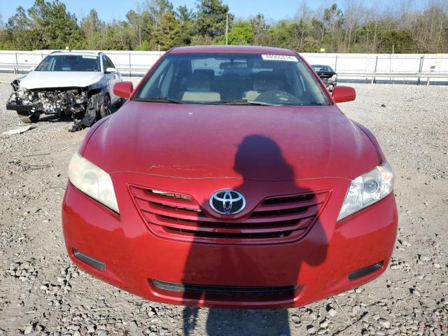 4T1BE46K98U252419 - 2008 TOYOTA CAMRY CE RED photo 5