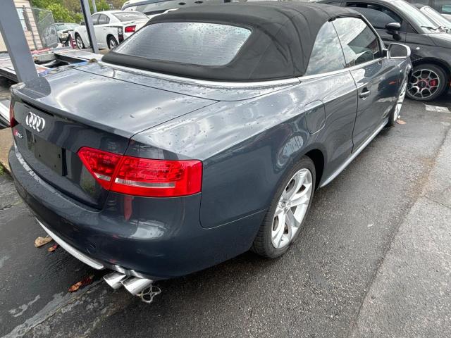 WAUCGAFHXAN017207 - 2010 AUDI S5 PREMIUM PLUS ლურჯი ფოტო 4