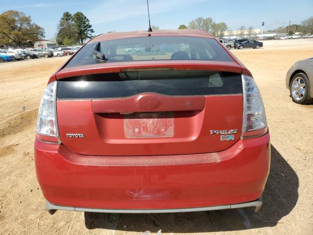 JTDKB20U883303622 - 2008 TOYOTA PRIUS RED photo 6