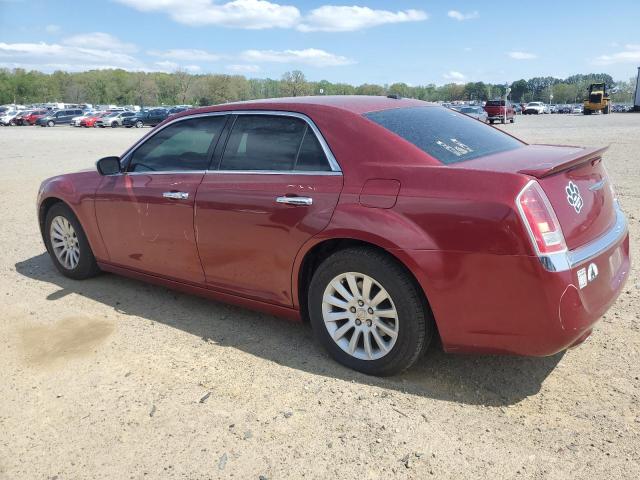 2C3CCACG7CH308547 - 2012 CHRYSLER 300 LIMITED RED photo 2