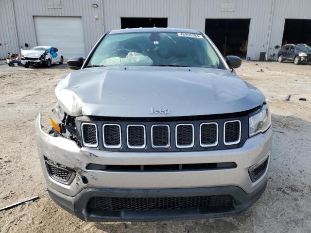 3C4NJCAB4LT230393 - 2020 JEEP COMPASS SPORT SILVER photo 5