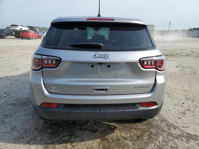 3C4NJCAB4LT230393 - 2020 JEEP COMPASS SPORT SILVER photo 6