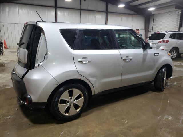 KNDJN2A28F7808176 - 2015 KIA SOUL SILVER photo 3