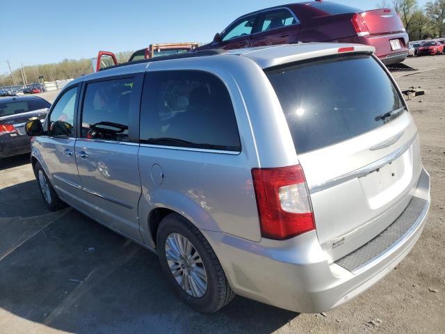 2C4RC1CG7CR292351 - 2012 CHRYSLER TOWN & COU TOURING L SILVER photo 2