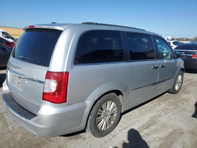 2C4RC1CG7CR292351 - 2012 CHRYSLER TOWN & COU TOURING L SILVER photo 3