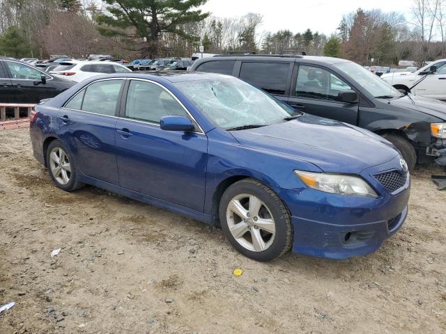 4T1BF3EK1BU603338 - 2011 TOYOTA CAMRY BASE BLUE photo 4