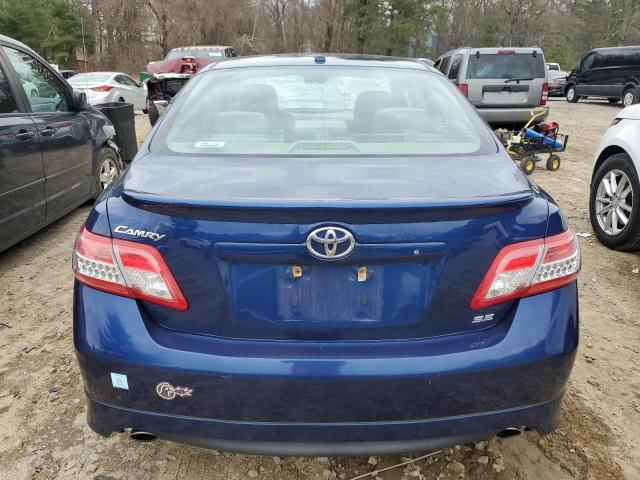 4T1BF3EK1BU603338 - 2011 TOYOTA CAMRY BASE BLUE photo 6