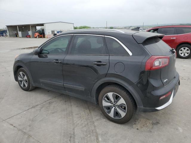 KNDCB3LC3H5063753 - 2017 KIA NIRO FE BLACK photo 2