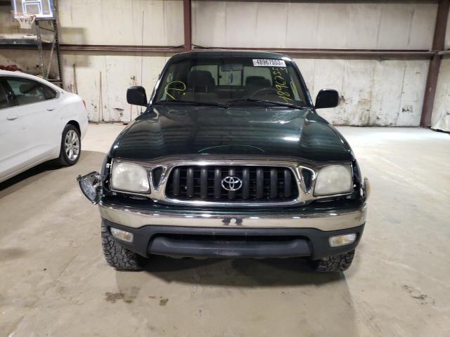 5TEGN92N31Z750698 - 2001 TOYOTA TACOMA DOUBLE CAB PRERUNNER GREEN photo 5