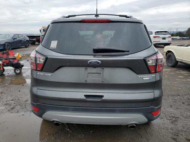 1FMCU9J97HUC71544 - 2017 FORD ESCAPE TITANIUM GRAY photo 6