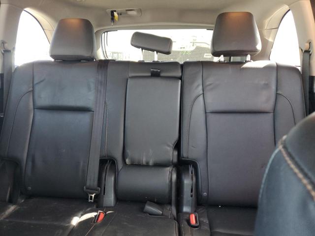 5TDJKRFH1GS286593 - 2016 TOYOTA HIGHLANDER XLE SILVER photo 10