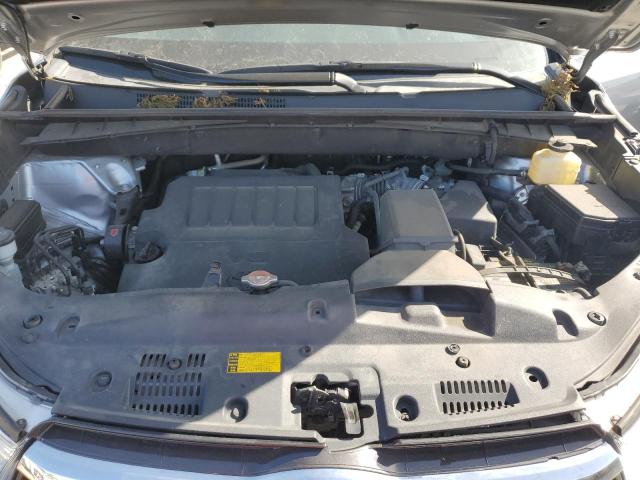 5TDJKRFH1GS286593 - 2016 TOYOTA HIGHLANDER XLE SILVER photo 12