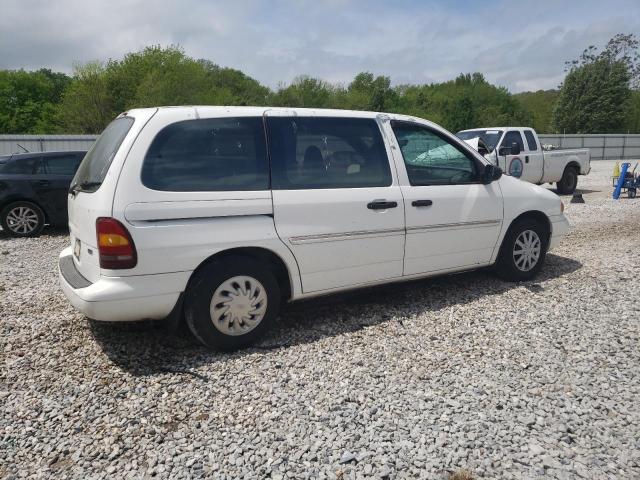 2FMDA5141WBB14248 - 1998 FORD WINDSTAR WAGON WHITE photo 3