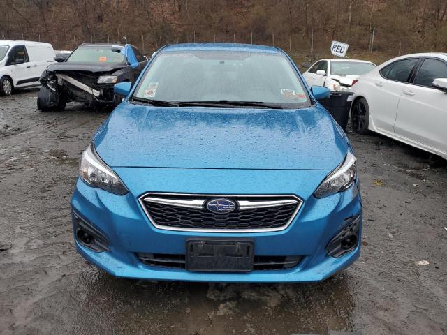 4S3GKAB64J3619751 - 2018 SUBARU IMPREZA PREMIUM BLUE photo 5