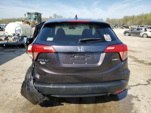 3CZRU6H56JM730566 - 2018 HONDA HR-V EX BLACK photo 6