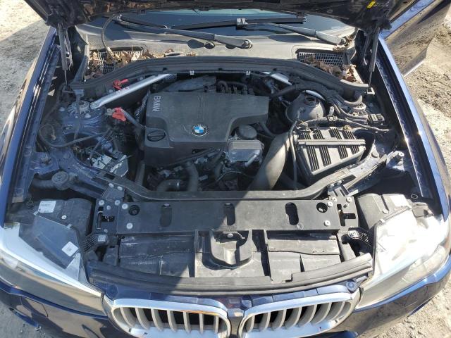 5UXWZ7C57H0V86268 - 2017 BMW X3 SDRIVE28I BLUE photo 12