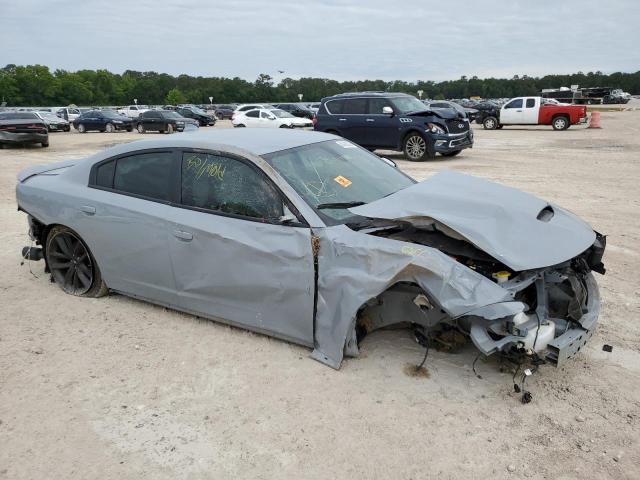 2C3CDXHG0MH603886 - 2021 DODGE CHARGER GT GRAY photo 4