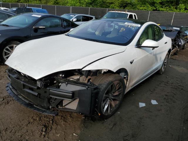 5YJSA1E25JF263352 - 2018 TESLA MODEL S Սպիտակ լուսանկար 1
