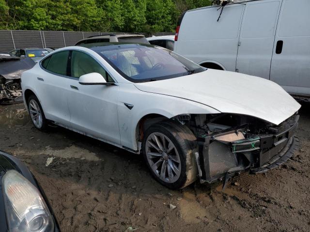 5YJSA1E25JF263352 - 2018 TESLA MODEL S Սպիտակ լուսանկար 4