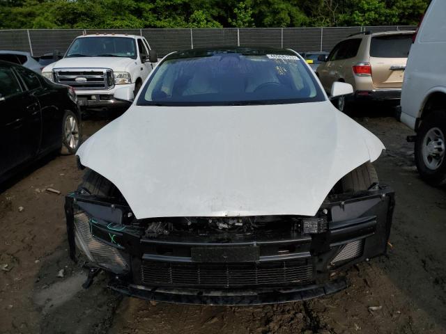 5YJSA1E25JF263352 - 2018 TESLA MODEL S Սպիտակ լուսանկար 5