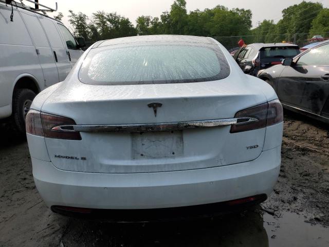 5YJSA1E25JF263352 - 2018 TESLA MODEL S Սպիտակ լուսանկար 6