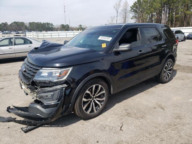 1FM5K8AR0HGD66809 - 2017 FORD EXPLORER POLICE INTERCEPTOR 黑色 照片 1