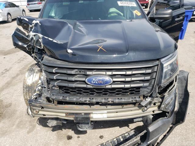 1FM5K8AR0HGD66809 - 2017 FORD EXPLORER POLICE INTERCEPTOR 黑色 照片 12