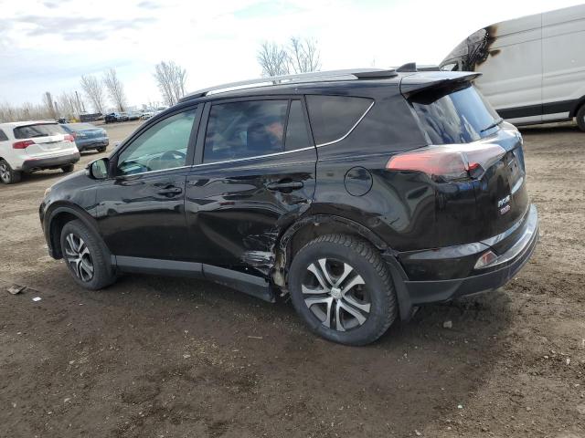 2T3ZFREV1GW304877 - 2016 TOYOTA RAV4 LE BLACK photo 2