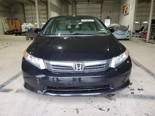 2HGFB2F58CH590100 - 2012 HONDA CIVIC LX BLACK photo 5