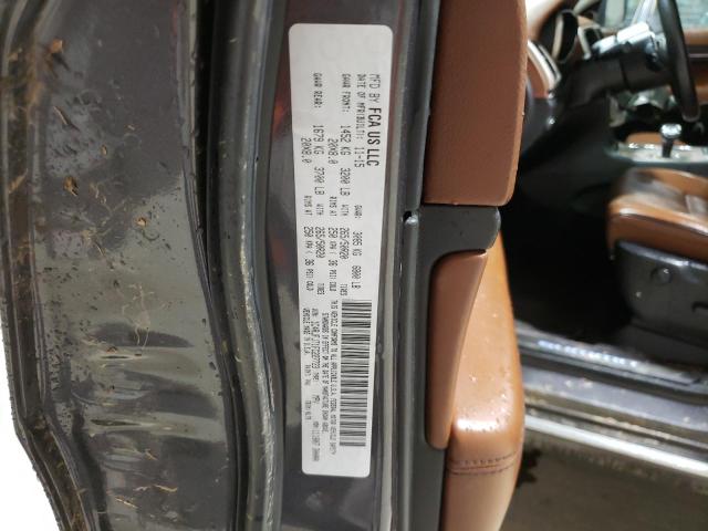 1C4RJFJT1FC227723 - 2015 JEEP GRAND CHER SUMMIT Մոխրագույն լուսանկար 12