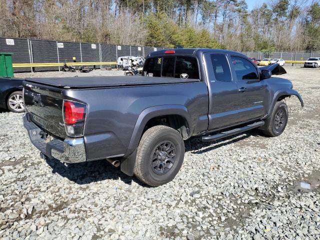 5TFSZ5AN1JX133140 - 2018 TOYOTA TACOMA ACCESS CAB GRAY photo 3