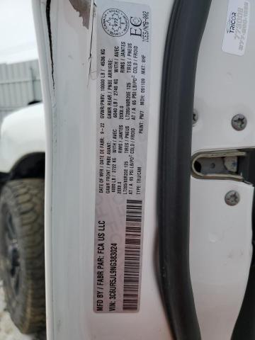 3C6UR5JL9NG383024 - 2022 RAM 2500 BIG HORN/LONE STAR WHITE photo 13