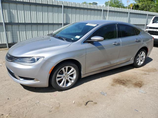 1C3CCCAB4FN612109 - 2015 CHRYSLER 200 LIMITED SILVER photo 1