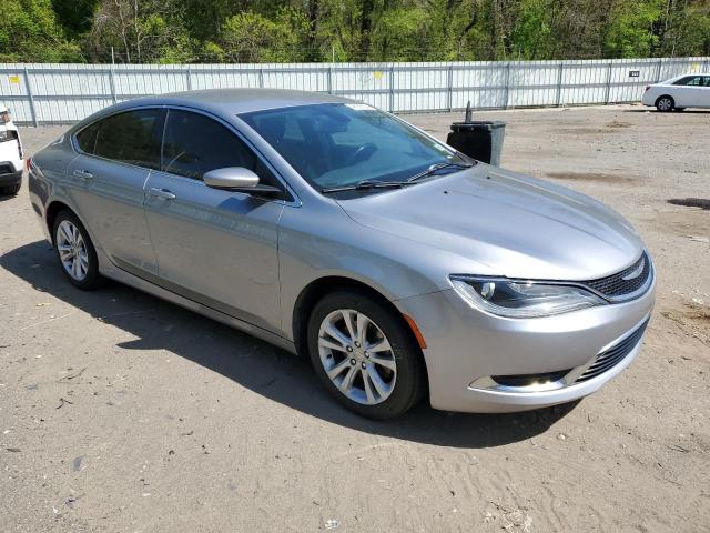 1C3CCCAB4FN612109 - 2015 CHRYSLER 200 LIMITED SILVER photo 4