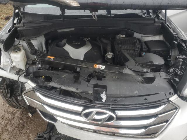 5XYZWDLA0DG064105 - 2013 HYUNDAI SANTA FE S SILVER photo 12