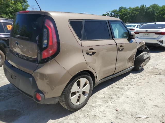 KNDJN2A28G7286229 - 2016 KIA SOUL BROWN photo 3