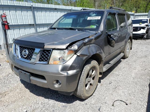 5N1AR18W55C768857 - 2005 NISSAN PATHFINDER LE 灰色 照片 1