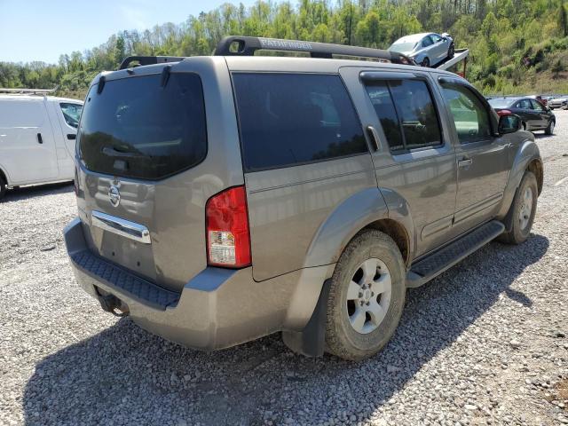 5N1AR18W55C768857 - 2005 NISSAN PATHFINDER LE 灰色 照片 3