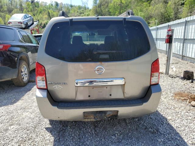 5N1AR18W55C768857 - 2005 NISSAN PATHFINDER LE 灰色 照片 6