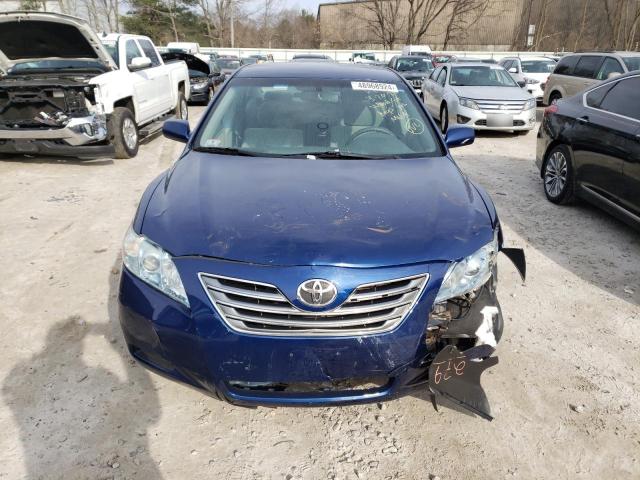 4T1BB46K57U002439 - 2007 TOYOTA CAMRY HYBRID BLUE photo 5