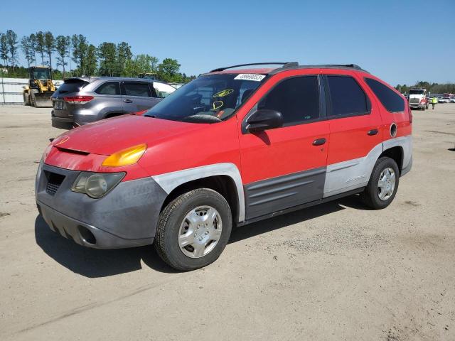 3G7DA03E11S502692 - 2001 PONTIAC AZTEK RED photo 1