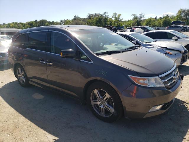 5FNRL5H9XCB093999 - 2012 HONDA ODYSSEY TOURING GRAY photo 4