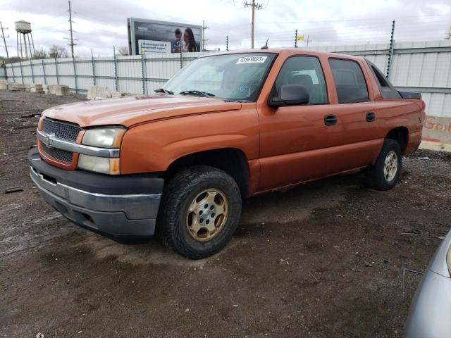 3GNEC12Z95G258915 - 2005 CHEVROLET AVALANCHE C1500 ORANGE photo 1