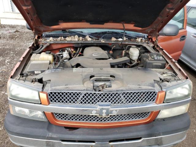 3GNEC12Z95G258915 - 2005 CHEVROLET AVALANCHE C1500 ORANGE photo 11