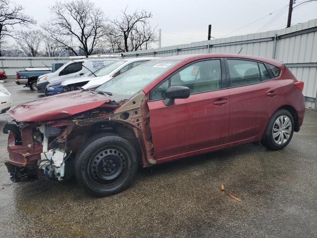 4S3GTAA60H3737286 - 2017 SUBARU IMPREZA BURGUNDY photo 1